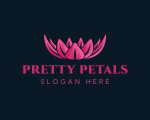 Lotus Flower Wellness logo design