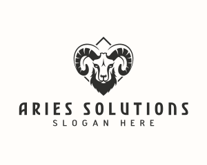 Bighorn Sheep Ram logo design