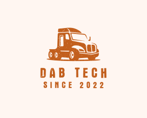 Trailer Truck Transport logo design