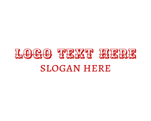 Font - Western Saloon Brand logo design