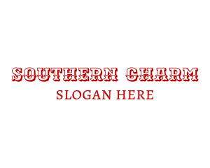 Southern - Western Saloon Brand logo design