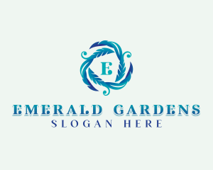 Environmental Botanical Wellness logo design