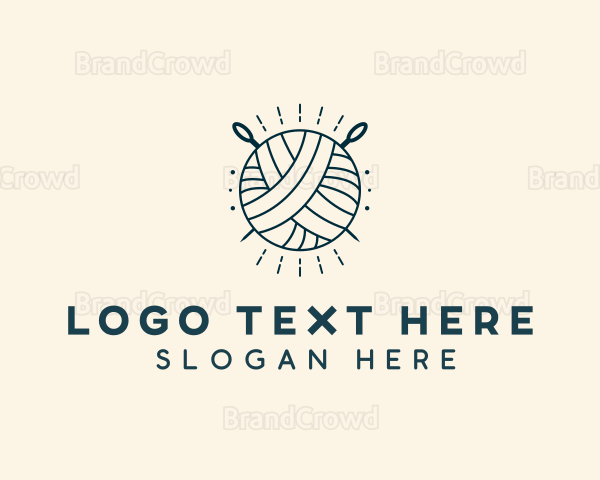 Handmade Crocheting Yarn Logo