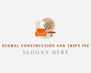 Home Imporvement - Tropical Room Decoration logo design