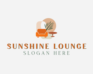 Tropical Room Decoration  logo design