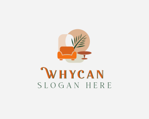 Seat - Tropical Room Decoration logo design