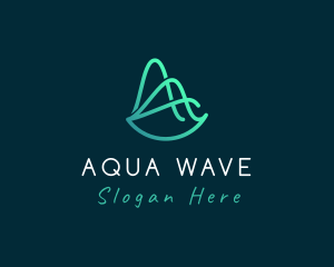 Tech Startup Wave logo design