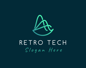 Tech Startup Wave logo design