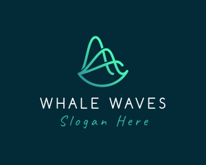 Tech Startup Wave logo design