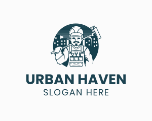 Urban City Handyman   logo design