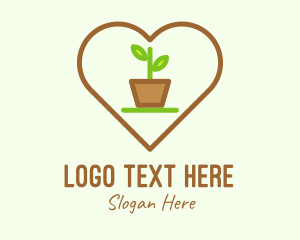 Nature Plant Lover  Logo