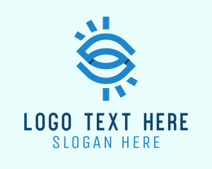 Optical Clinic - Eye Letter S logo design