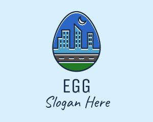 City Road Egg Logo