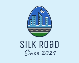 City Road Egg logo design