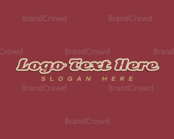 Generic Retro Brand Logo