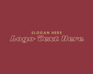 Wordmark - Cool Unique Brand logo design