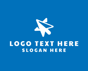 Click - Star Mouse Pointer logo design