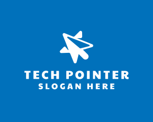 Pointer - Star Mouse Pointer logo design