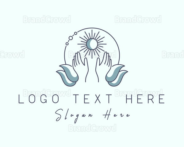 Natural Massage Hands Logo