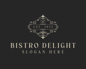 Fine Dining Gourmet Restaurant logo design