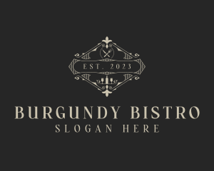 Fine Dining Gourmet Restaurant logo design