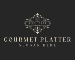 Fine Dining Gourmet Restaurant logo design