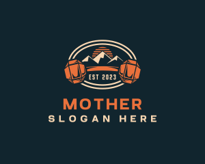 Coaches - Mountain Dumbbell Gym logo design