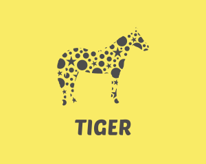 Yellow - Yellow Star Horse logo design