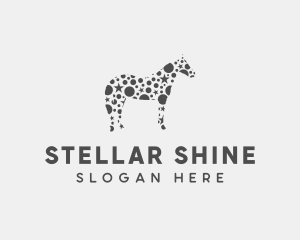 Yellow Star Horse logo design