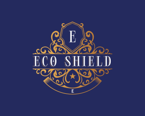 Elegant Crest Shield logo design