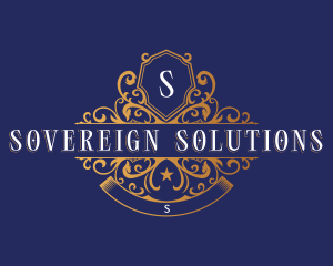 Sovereign - Elegant Crest Shield logo design
