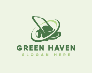 Gardening Lawn Landscaping logo design