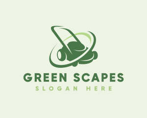 Landscape - Gardening Lawn Landscaping logo design