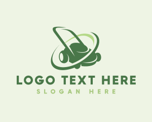 Gardening Lawn Landscaping Logo