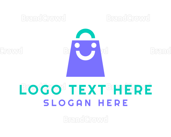 Online Shopping Bag Logo