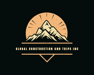 Mountaineer - Mountain Summit Adventure logo design