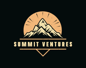 Mountain Summit Adventure logo design