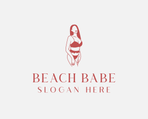 Bikini - Woman Fashion Bikini logo design