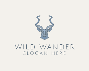 Wild Antelope Zoo logo design