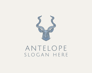 Wild Antelope Zoo logo design