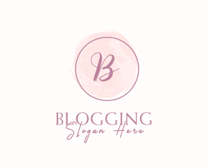 Feminine Beauty Watercolor  Logo