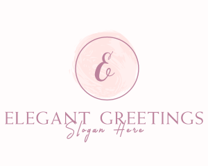 Feminine Beauty Watercolor  logo design