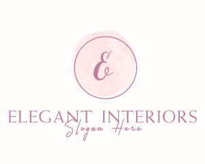 Feminine Beauty Watercolor  logo design