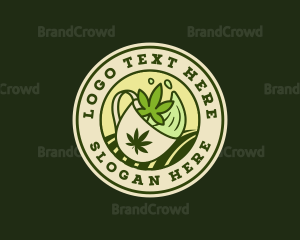 Cannabis Leaf Tea Logo