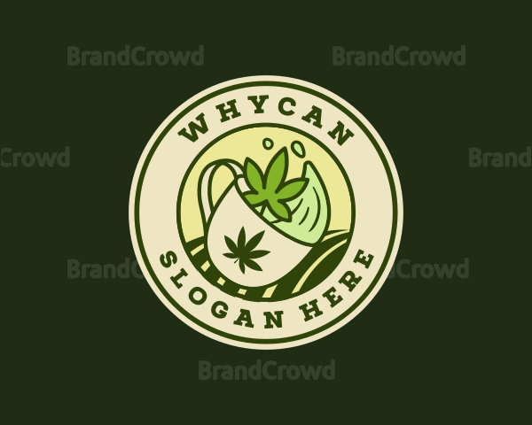 Cannabis Leaf Tea Logo