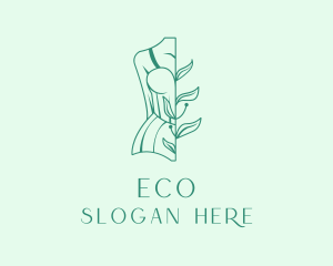 Couture - Natural Feminine Dress logo design