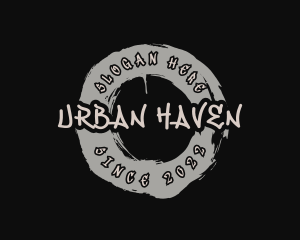 Urban Street Art Graffiti logo design