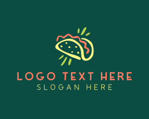 Dipping Sauce - Taco Food Restaurant logo design