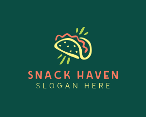 Taco Food Restaurant logo design