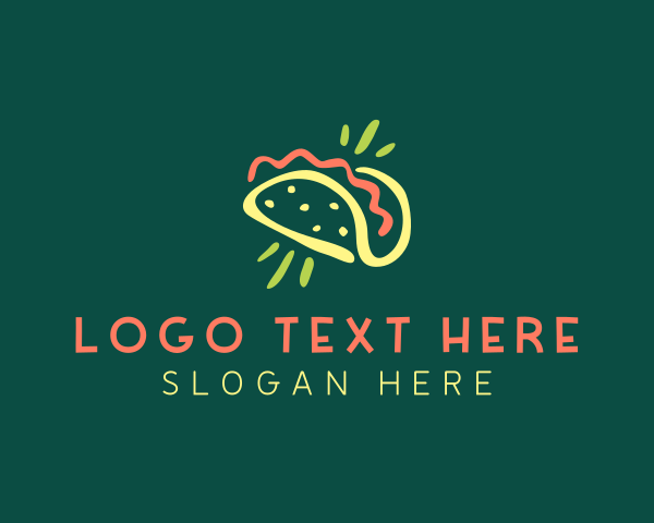 Salsa - Taco Food Restaurant logo design